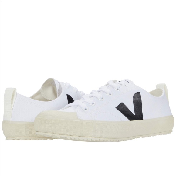 Veja Shoes - VEJA Nova White Black Sneakers size 39 NEW IN BOX